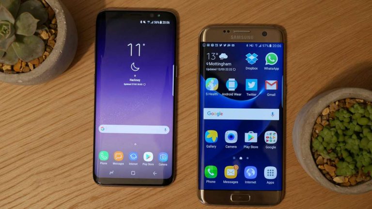 Galaxy S7 vs Galaxy S8: sfida di usabilità