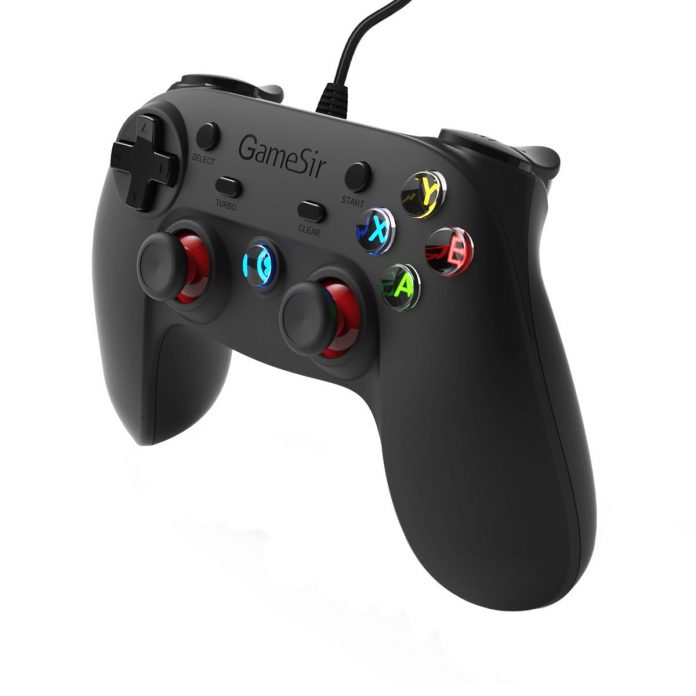 Controller Per Tablet YUYQAQ - Gamepad Con 8 Pulsanti, Trigger Rapidi, Per Tablet 9.7-12.1 Pollici, PUBG, Portatile