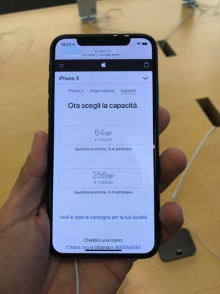 iPhone X Prime Impressioni Tindaro Battaglia - Evidenza