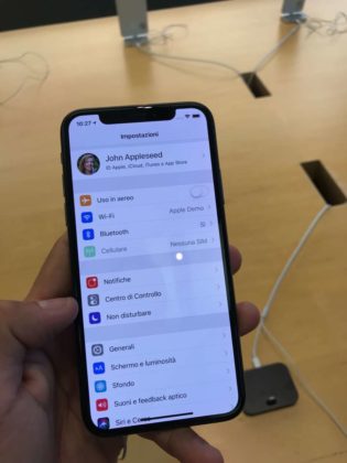 iPhone X Prime Impressioni Tindaro Battaglia - Evidenza