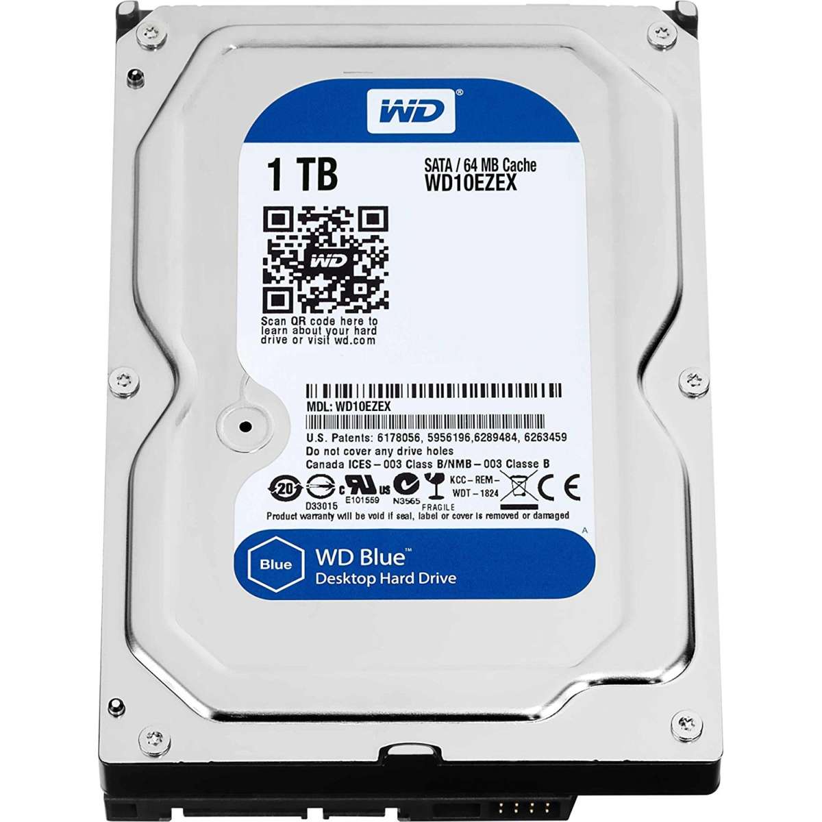 WD WD10EZEX Blu Hard Disk Desktop da 1 TB