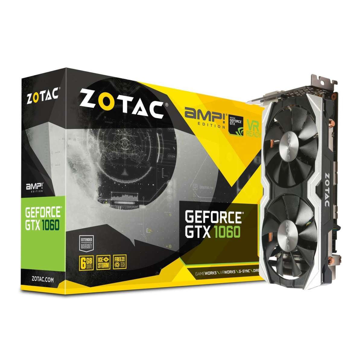 ZOTAC GeForce GTX 1060 6GB AMP! Edition