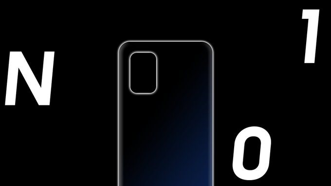 OnePlus Nord N10, un disegno ne mostra la silhouette
