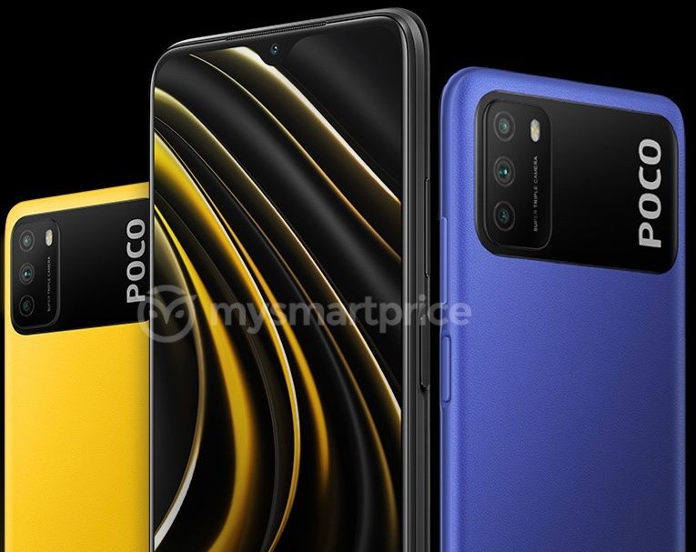 Poco M3, design svelato da alcuni render (e molto particolare)