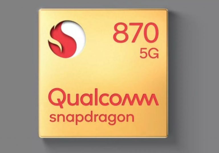 Qualcomm presenta lo Snapdragon 870 5G, nuova CPU di fascia alta