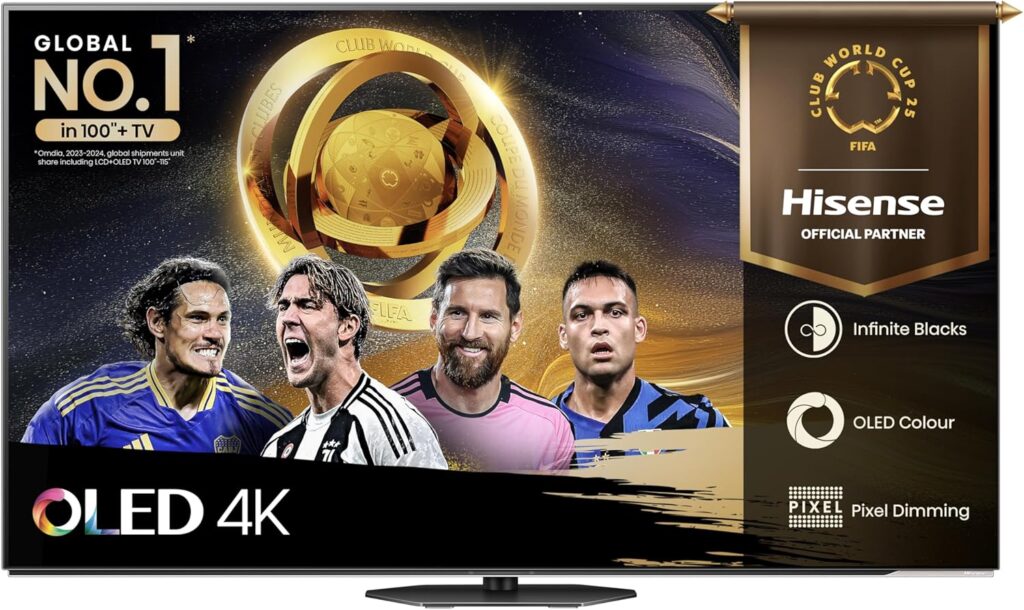 hisense oled 60 pollici