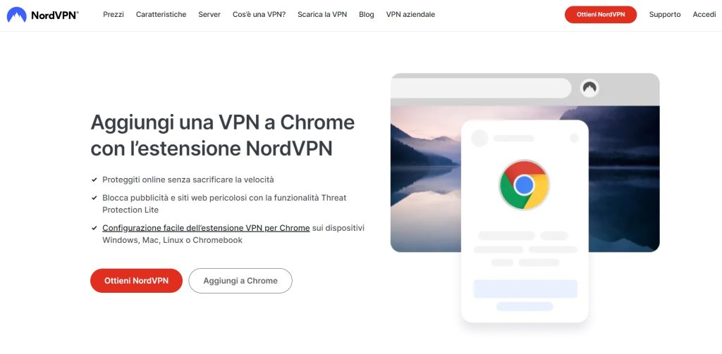 nordvpn vpn chrome